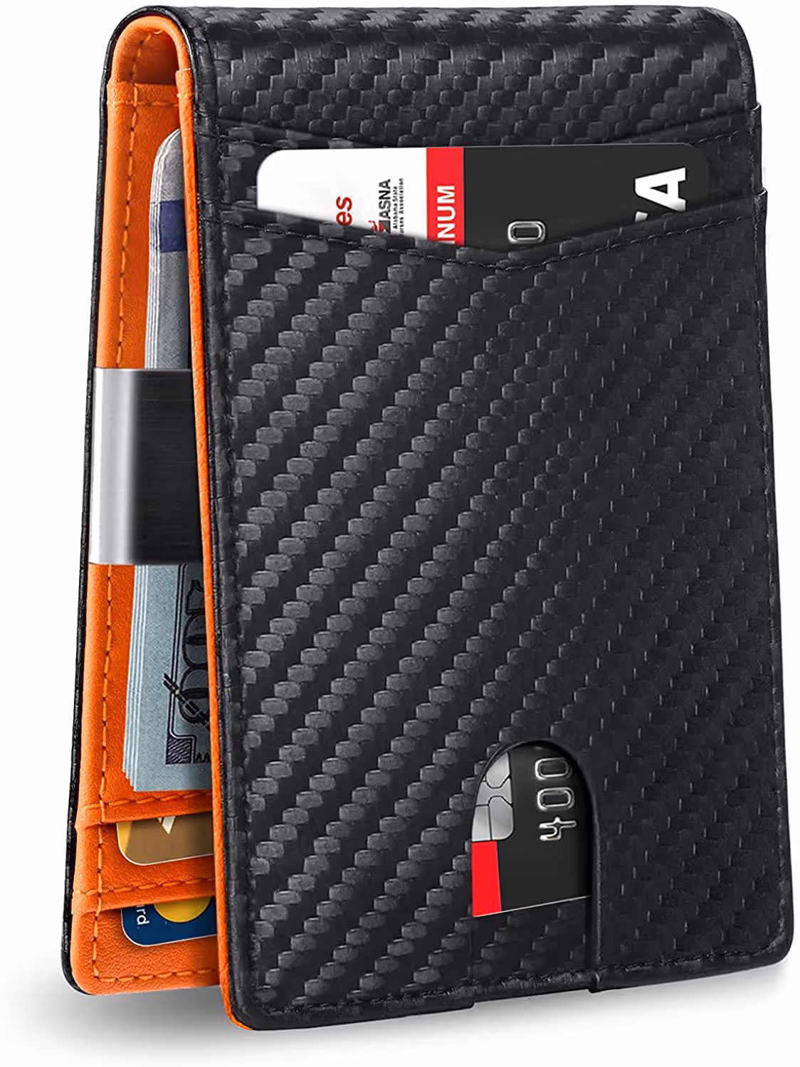 Elegant Anti-Theft Leather Wallet for Business Men